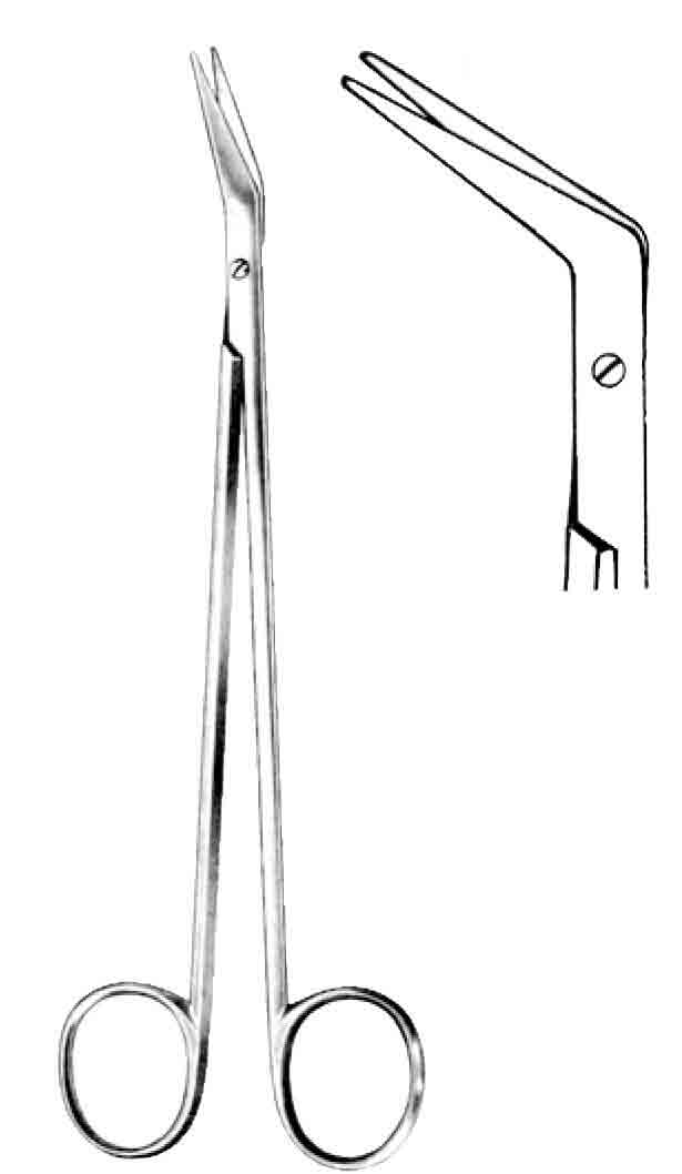 DE BAKEY VASKULER MAKAS 60° AÇILI 16CM